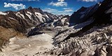 10192-The View of The Aletsch Glacier at Jungfraujoch in Swiss Alps