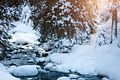 10155 - Austria Otztal river in winter