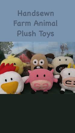 Farm Animal Plush Toys