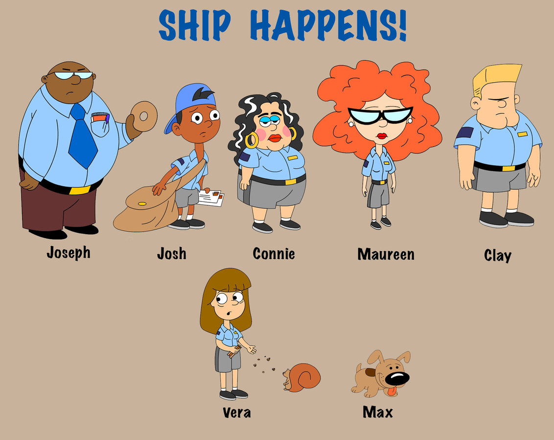 Ship Happens Character Designs