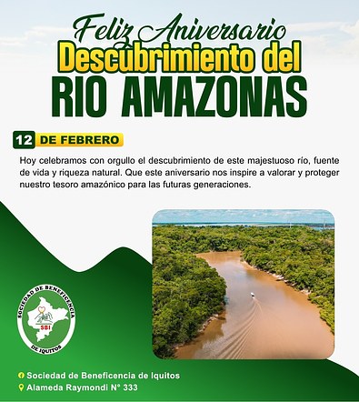 Aniversario del descubrimiento del Río Amazonas