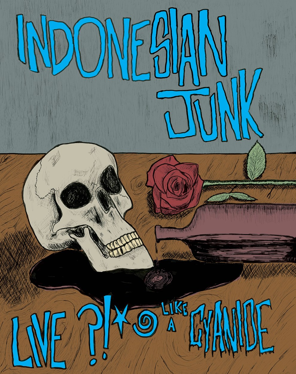 Cover of Indonesian Junk's second live tape
