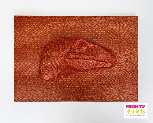 Clever Girl - Red & Gold