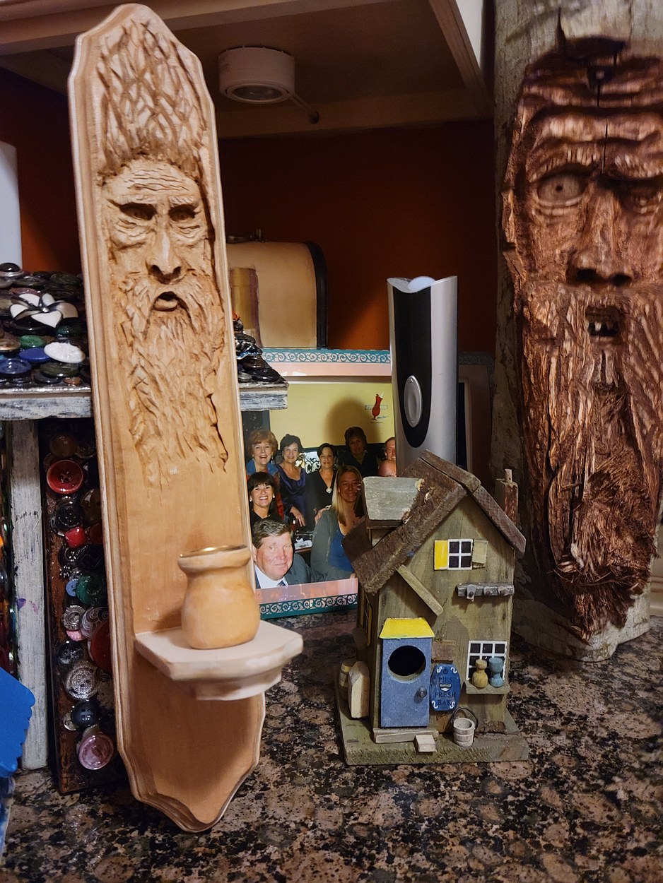 Wood Spirit Candle Holden