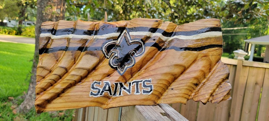 Wooden Saints Flag