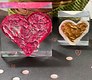 Hearts on Acrylic Blocks 