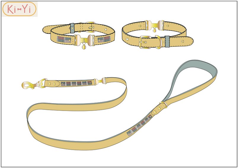 P3 of 3 final collar and leash design concepts