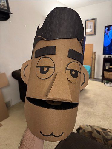 Construction - Cardboard Puppet