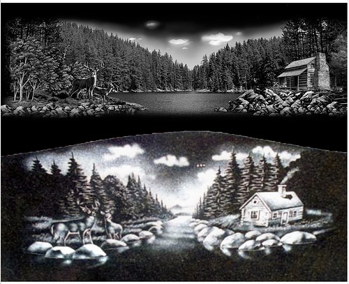 Digital Design Work Example (Found and Recreation)