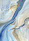 Flow. Textured abstract painting. 