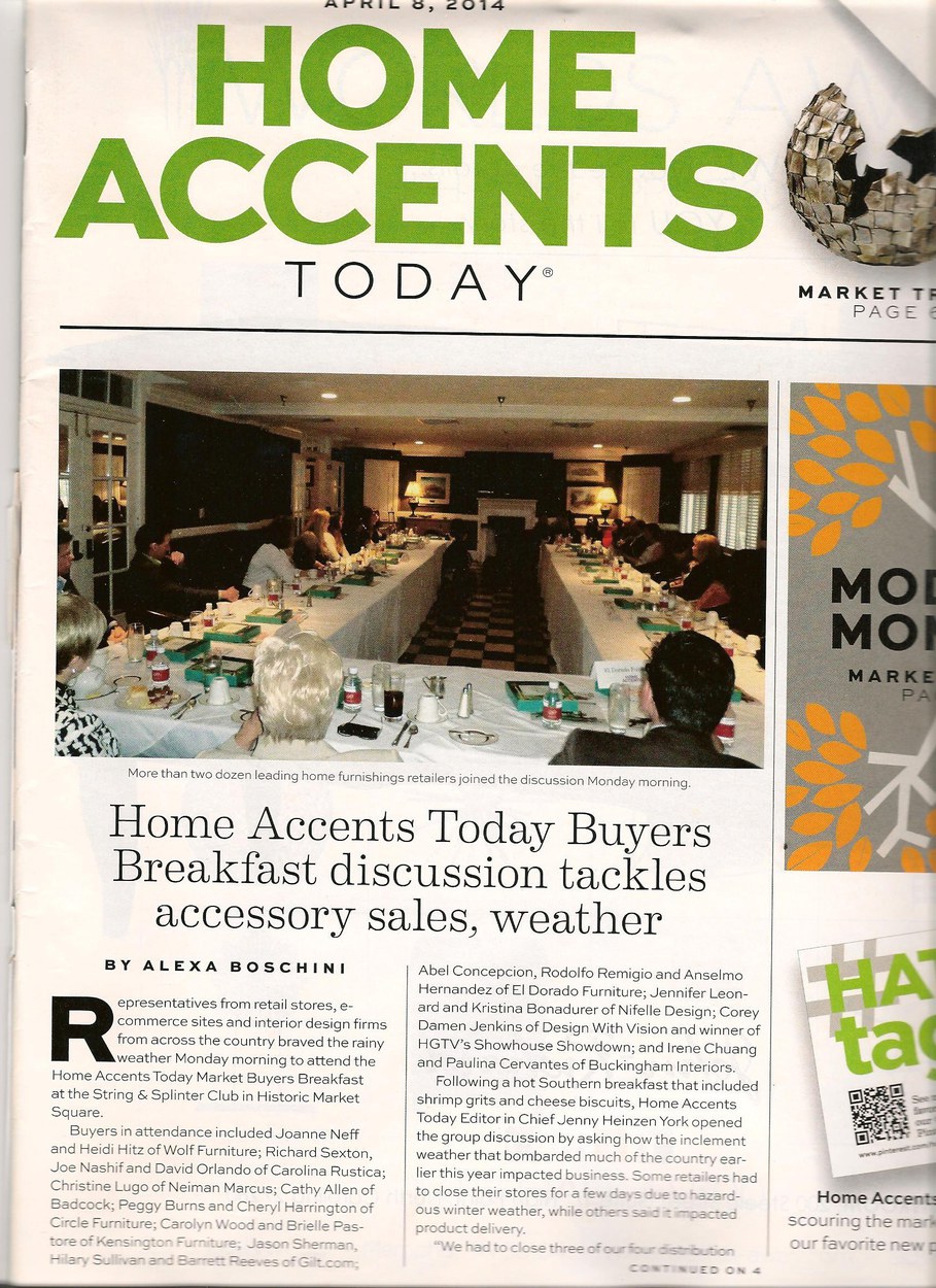Home Accents Today Buyers Breakfast