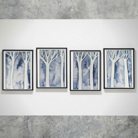 4 Frames Display of Grey Forest Series