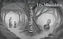 Les Misérables Book Cover (Charcoal)