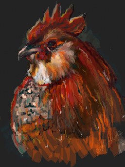 New Year Rooster
