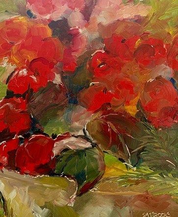 Red Begonias 