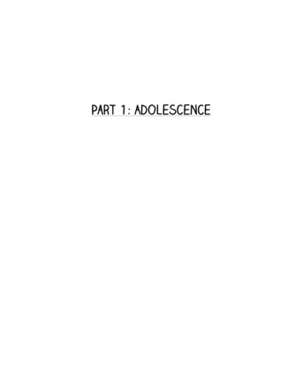 Part 1: Adolescence