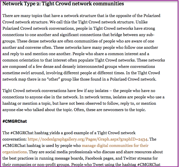 PEW - Conversational Archetypes: Six Conversation and Group Network Structures on Twitter 