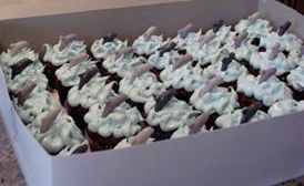 Dolphin Cupcakes
