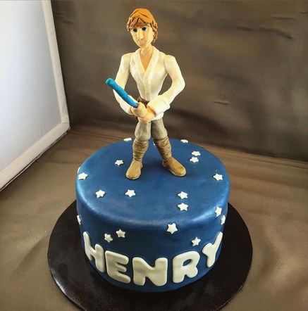 Luke Skywalker Cake