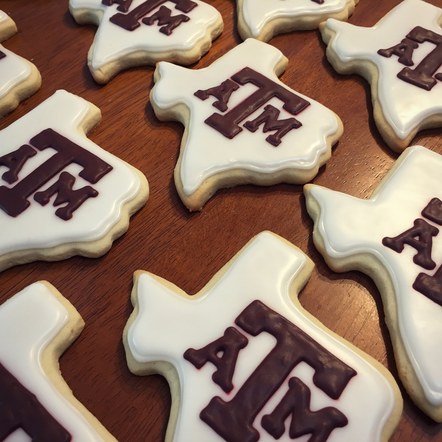 Texas A&M cookies 