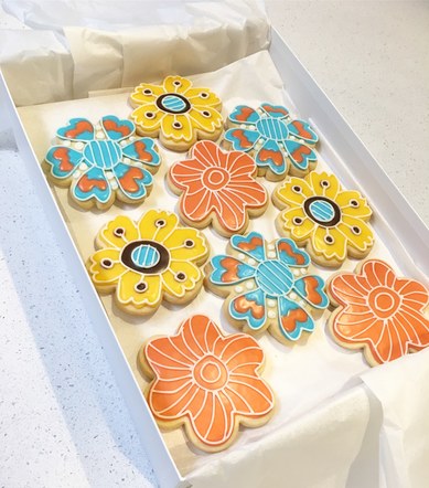 Flower Cookies 
