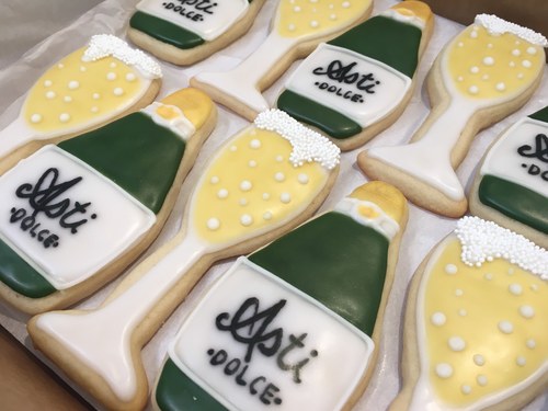 Champagne cookies 