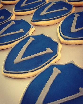 High school graduation cookies