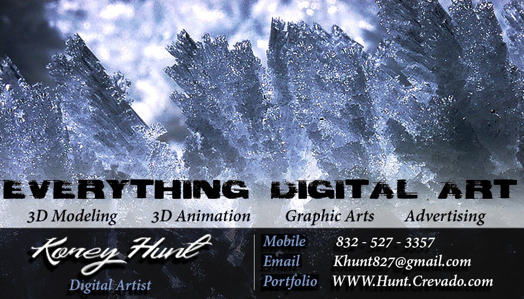 3D Artist Business Card