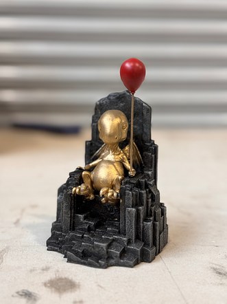 The only present to give to, production designer, Jon Gary Steele for his birthday!