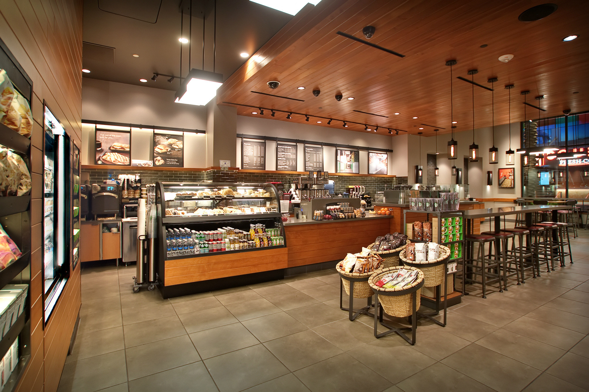 Linq Las Vegas Starbucks Licensed Store Design
