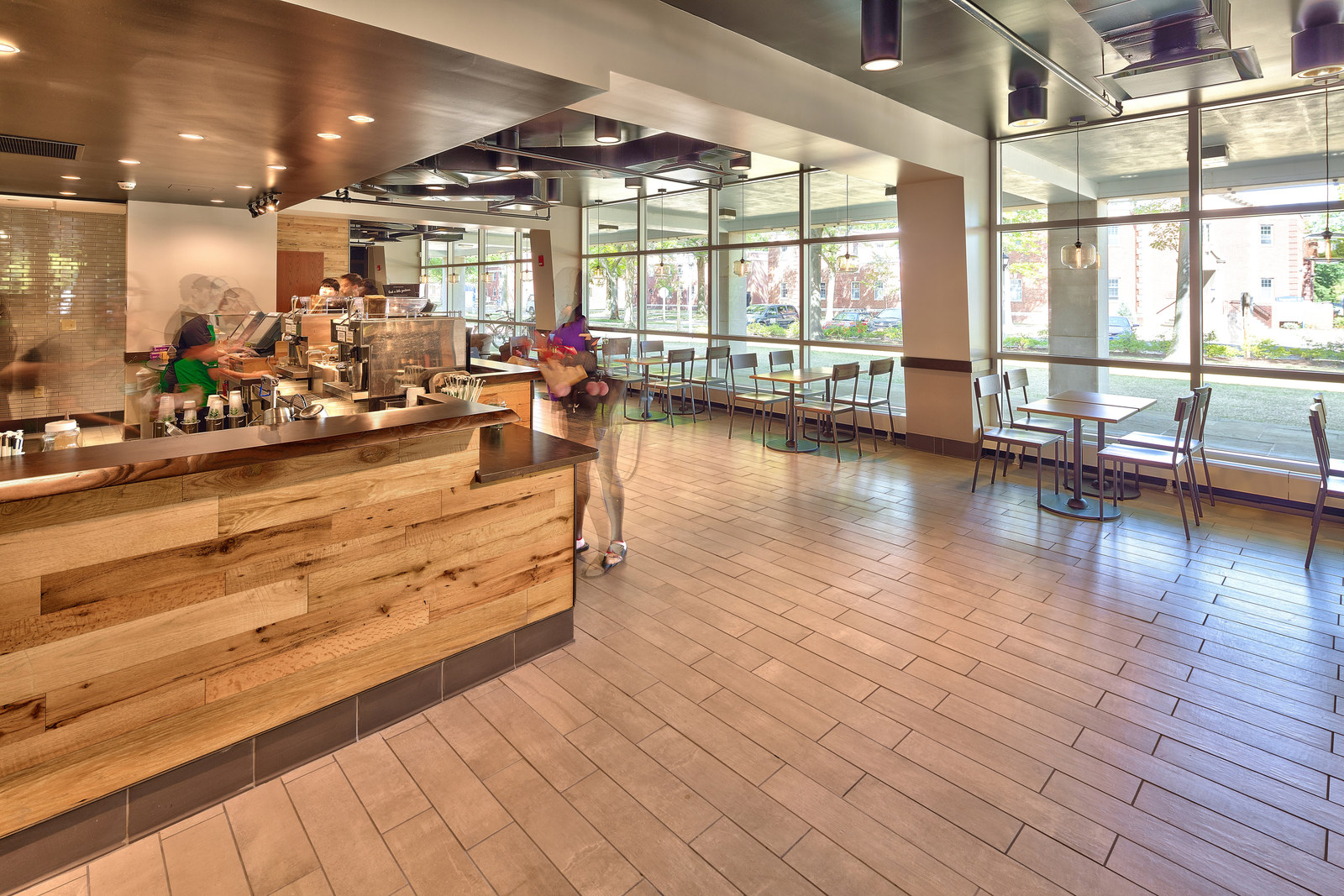 SUNY Fredonia - Cranston Hall - Starbucks Licensed Store Design