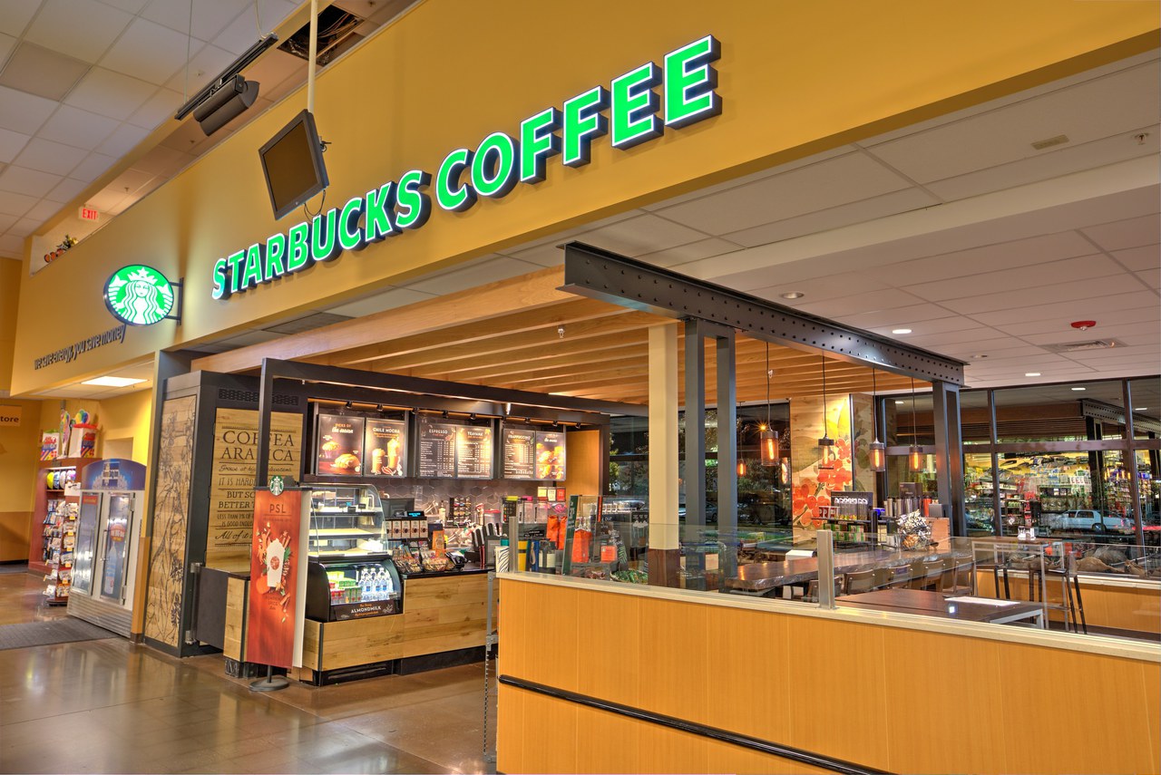 Kroger 839 Columbus OH Starbucks Licensed Store Design