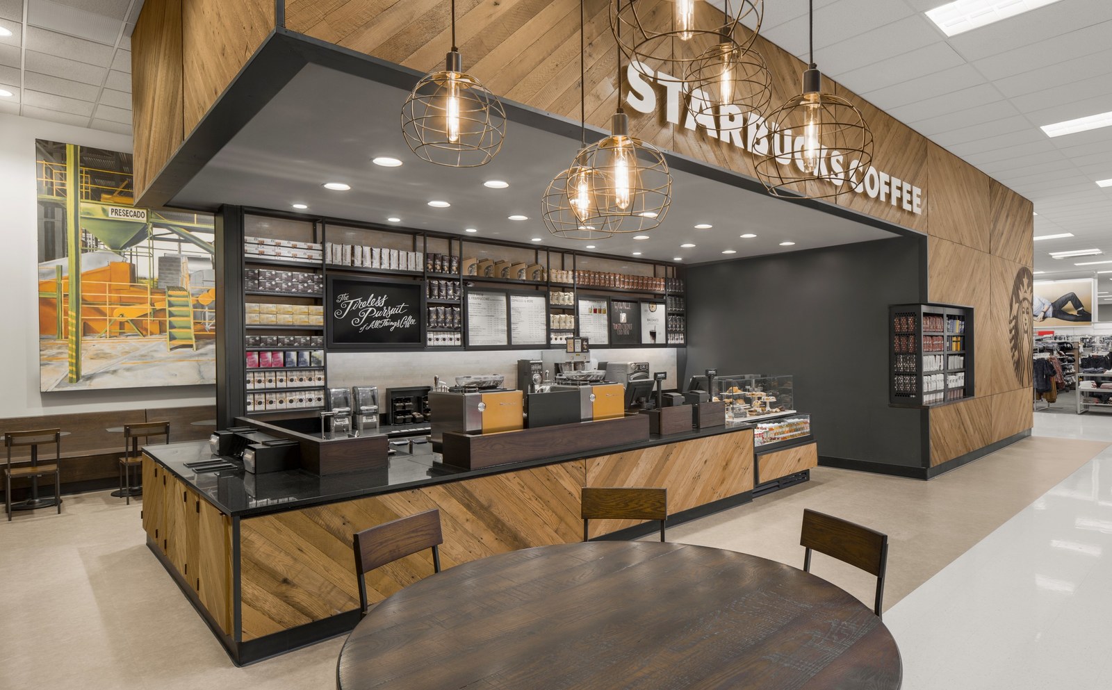 Target Brooklyn Starbucks Licensed Store Design