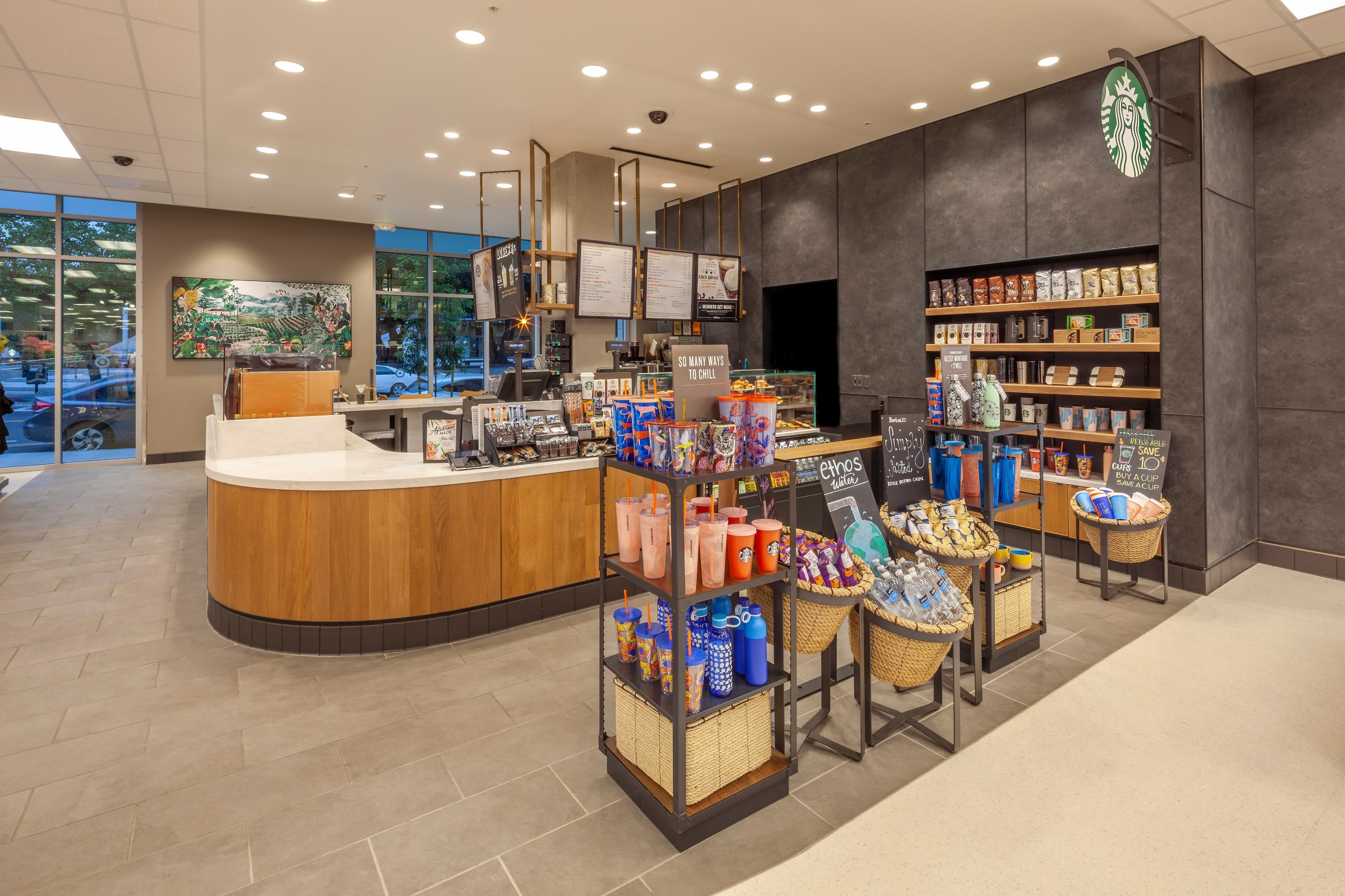 Target Koreatown, Los Angeles CA Starbucks Licensed Store Design