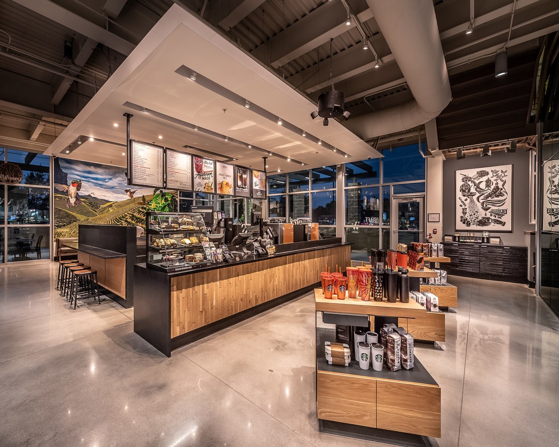 Albertsons Broadway, Boise ID Starbucks Licensed Store Design