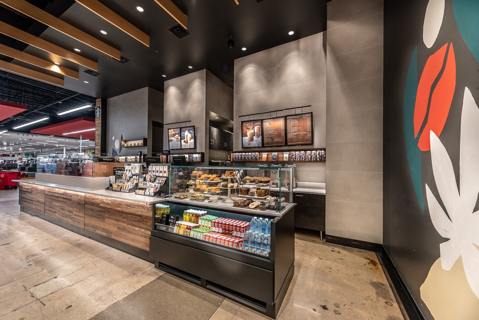 Target Chicago Near North Starbucks Licensed Store Design