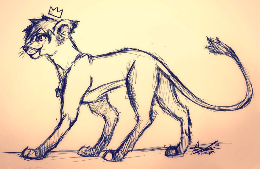 Lion Sora Sketch