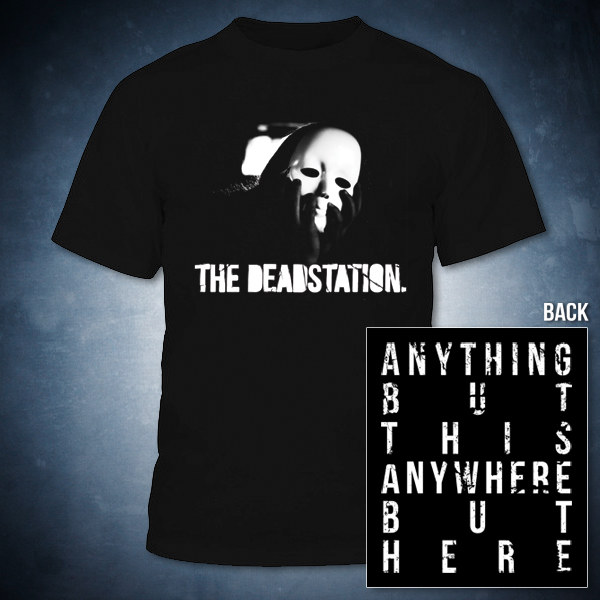 The Deadstation - "White Mask" T-shirt