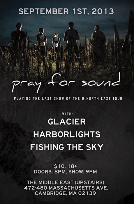 Pray For Sound - Concert Flyer