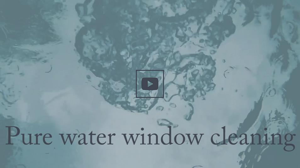 How purified water window cleaning system works