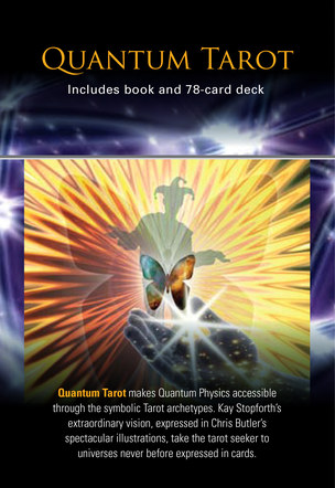 Quantum Tarot. Box rear artwork.