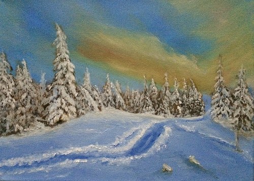 "Golden Sky Afternoon"