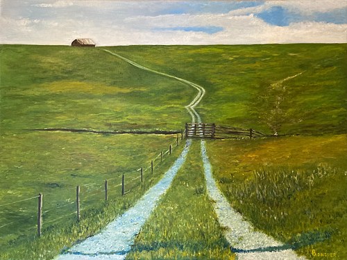 "Graveled Farm Road"