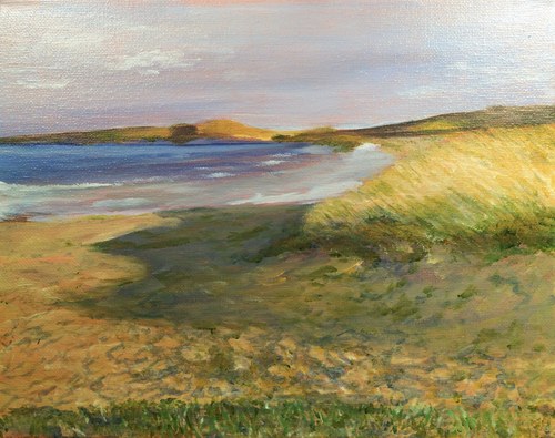 "Sunset on the Beach"