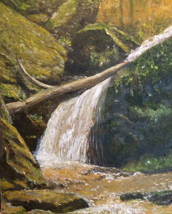 "Hillside Stream"