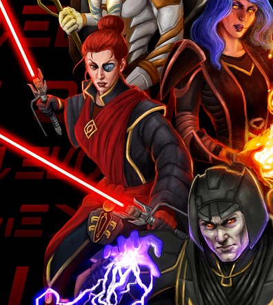 SWTOR OCs commission - detail 
