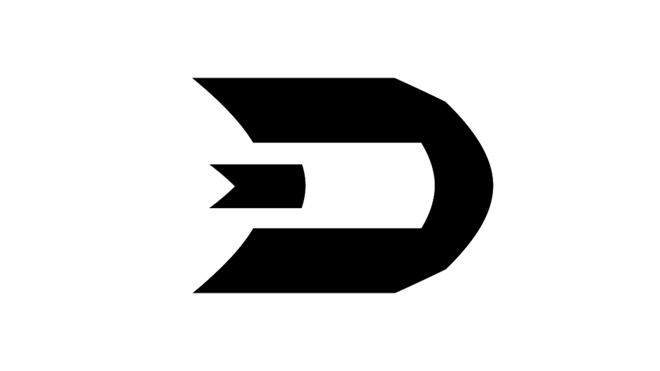 Letter D Bullet Logo