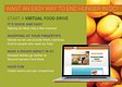 Virtual Food Drive Direct Mailer (Front)