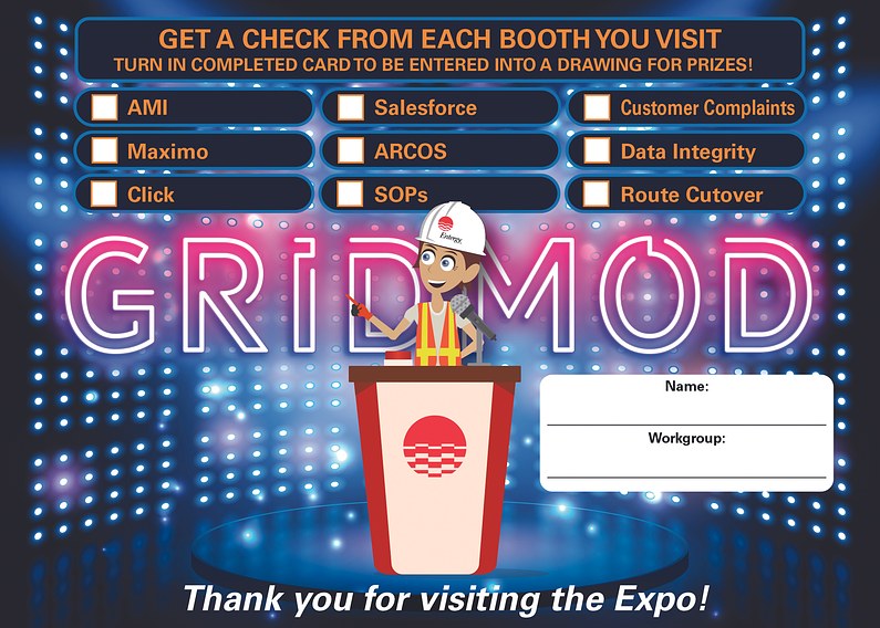 Entergy GridMod Project - Expo Handout Checklist