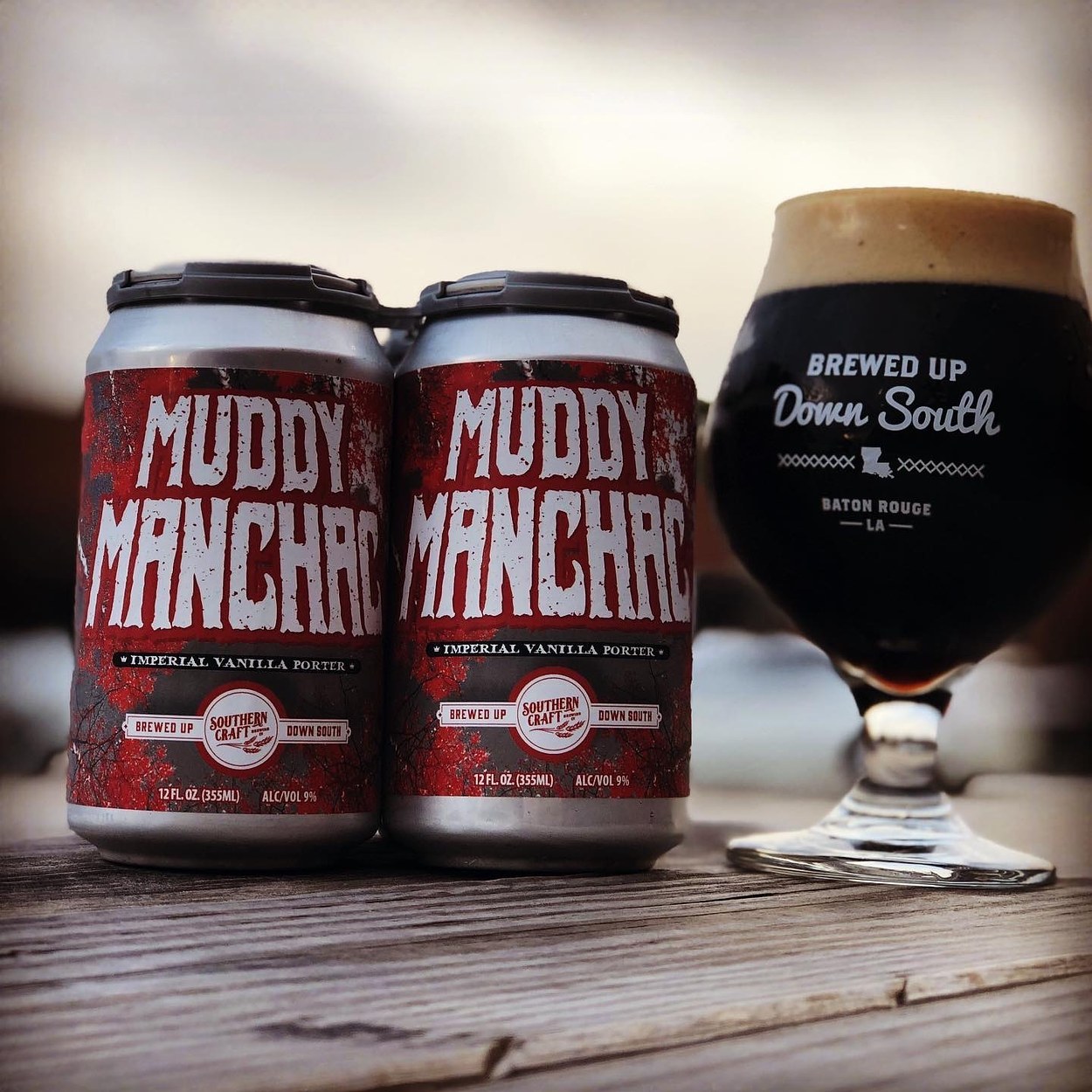 Southern Craft Brewing Company - Muddy Manchac Beer Labels